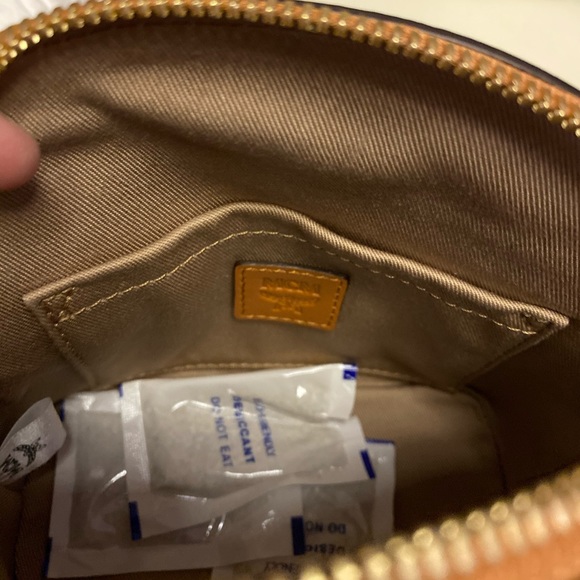 NEW! MCM Mini Anna Visetos Canvas Crossbody Bag - Picture 13 of 16